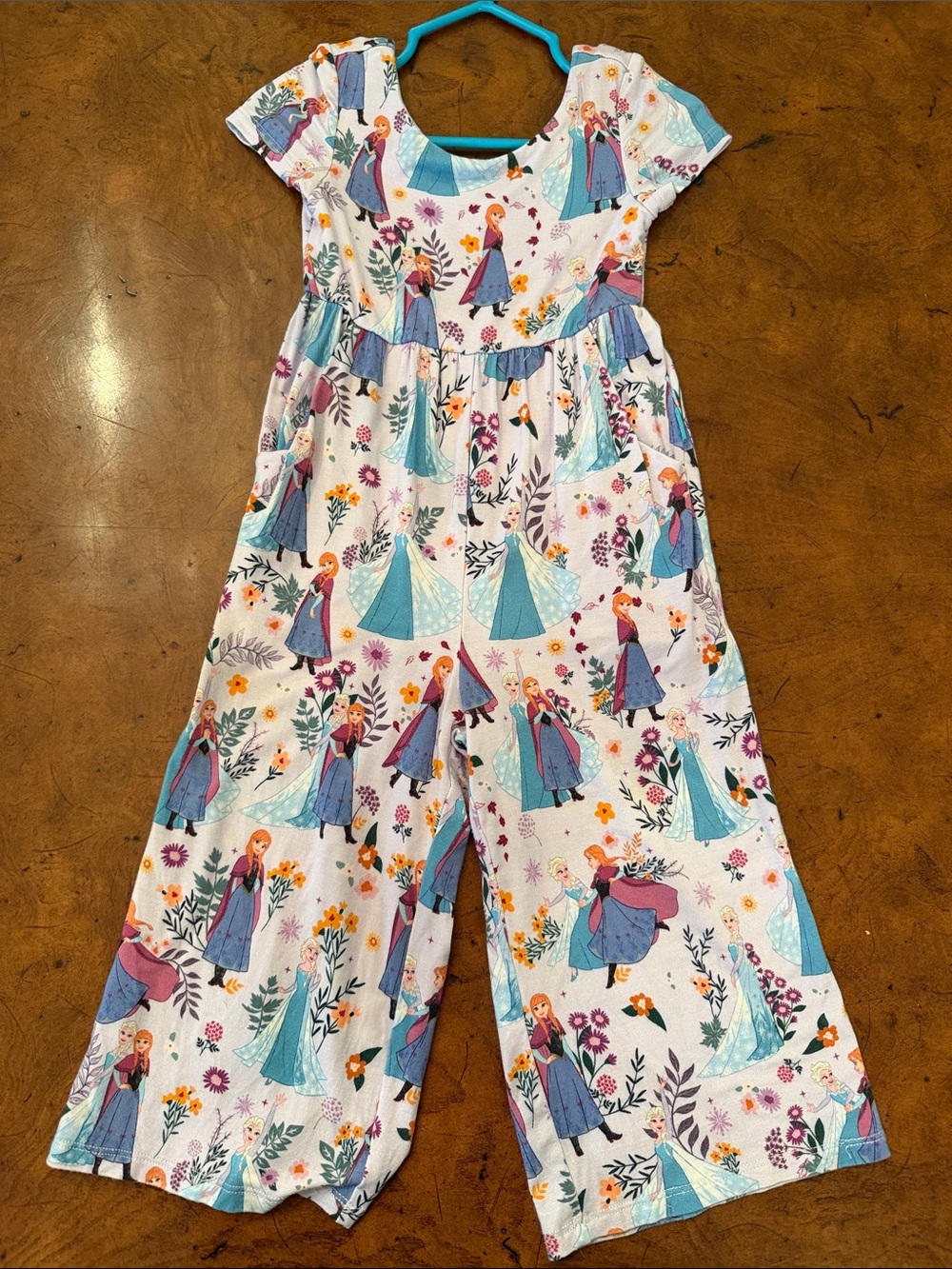 Posh peanut sisters Frozen Wide-Leg Jumpsuit romper 18-24 months